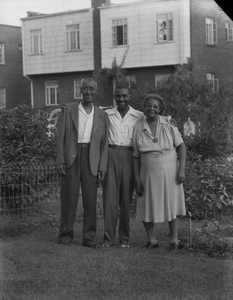 John Hawkins and his parents