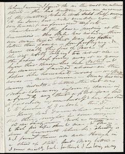 Thumbnail for Letter from Caroline Weston, [Boston?], to Anne Warren Weston, [1836?]