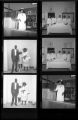 Set of negatives by Clinton Wright including Russell, Elder Shaw and Family, Elder Ming, Elder Wyn and Doris, Burma Slucher and Sis, Mother Porter, and Lord's Supper Committee, 1967