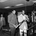 Muhammad Ali at a Gym, Los Angeles, 1973