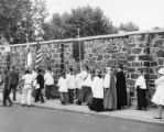 Girard College procession by clergy