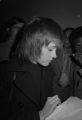 Jane Fonda at the University of Alabama, where she spoke to thousands of students during an event for Black History Week.