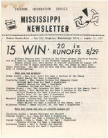 Mississippi Newsletter No. 25