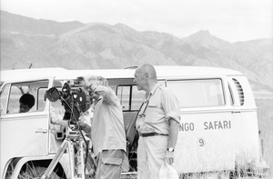 Thumbnail for Eliot Elisofon and cameraman George Bracher filming wildlife. Virunga National Park, Congo (Democratic Republic)