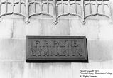 Payne Gymnasium Plaque