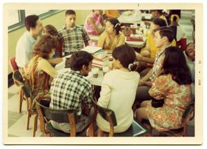 Chemistry Students Studying in Student Center