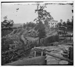 [Atlanta, Ga. Confederate palisades and chevaux-de-frise near Potter house]