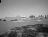 New buildings on the campus of Tuskegee Institute in Tuskegee, Alabama.