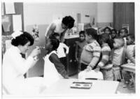 Children Visit the Nurse, circa 1976