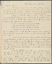 Letter to] My dear Henry [manuscript