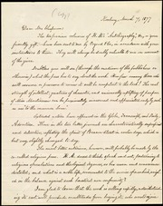 Copy of letter to] Dear Mrs. Chapman [manuscript