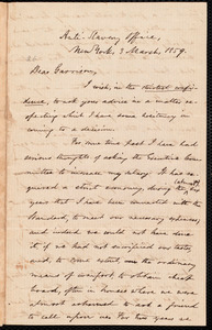 Letter from Oliver Johnson, New York, [N.Y.], to William Lloyd Garrison, 3 March, 1859