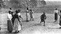 Girls Jumping Rope at recess