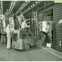 Thumbnail for Employees removing waste from factory Original ID: 6.603-22771