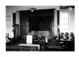 Guildfield Missionary Baptist Church: communion table, pulpit and organ