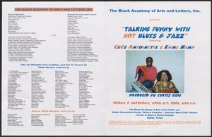 Program: Talking Funny with Hot Blues & Jazz