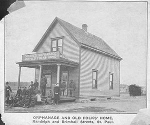 Colored Orphanage and Old Folks Home, 1537 Randolph, St. Paul.