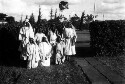 Unidentified group of children. Nativity Play. Jeanes School