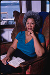 Toni Morrison [author, at her upstate New York home]