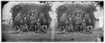 [Yorktown, Va., vicinity. Gen. Randolph B. Marcy, officers, and friends at Camp Winfield Scott]