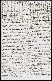 Letter to] dear Miss Weston [manuscript