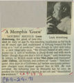 "A Memphis 'Guest'"