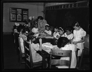 Elementary School Activities 1940] [cellulose acetate photonegative