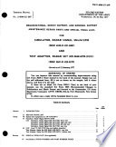 Organizational, direct support, and general support maintenance repair parts and special tools lists for simulator, radar signal SM-674/UPM (NSN 6940-01-031-5887) and test adapter, radar set MX-9848/APR-39(V) 1 (NSN 5841-01-025-0379)