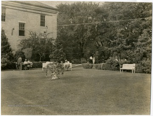 Students and Faculty Seated on the Lawn, Storer College, Harpers Ferry, W. Va.