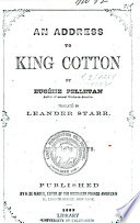 An address to King Cotton Adresse au Roi Coton English