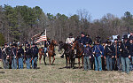 Reenactment of Civil War siege of April 1862, Bridgeport, Alabama