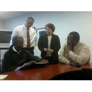 Members of the Lower Roxbury Black History Project advisory board