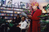 Tureeda Mikell reading her poetry