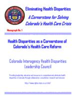 Health disparities as a cornerstone of Colorado's health care reform