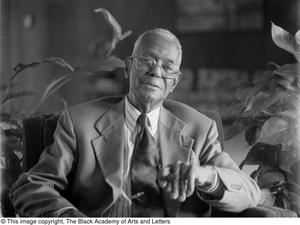 Arthur A. Braswell seated for portrait