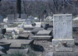 Graves at Westcott Cemetery in Montgomery, Alabama.