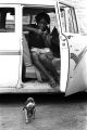 Essie Mae Wilson seated on the passenger's side of a car parked in Newtown, a neighborhood in Montgomery, Alabama.