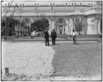 Paving demonstration on Model Street