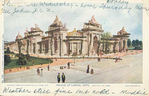 Exhibit building, Louisiana Purchase Exposition, St. Louis.