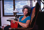 Toni Morrison, author [at her upstate New York home]