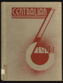 Central High Yearbook 1941; Centralian 1941