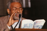 Thumbnail for Amiri Baraka reading poetry in a church (2 of 3)