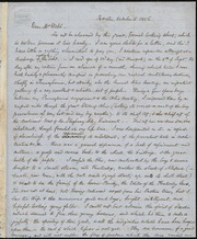 Letter to] Dear Mr. Webb [manuscript