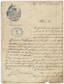 Carta y informe de patrocinados liberados durante el período del 8 de abril al 7 de mayo de 1885, en el municipio de Palmillas, 8 de mayo 1885