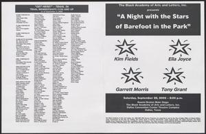 Thumbnail for Program: A Night with the Stars of Barefoot in the Park