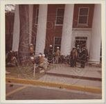 United States Marshals Wearing Gas Masks