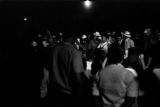 Richard Boone addressing an audience in front of the Capitol in Montgomery, Alabama, during a civil rights demonstration.