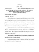 An exploratory descriptive study of spousal and parental grief and bereavement of personal functioning among two Batswana groups, 1998