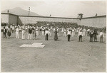 Group portrait of acts and athletes