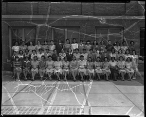 Miner Teachers College Graduating Class, 1944] [cellulose acetate photonegative